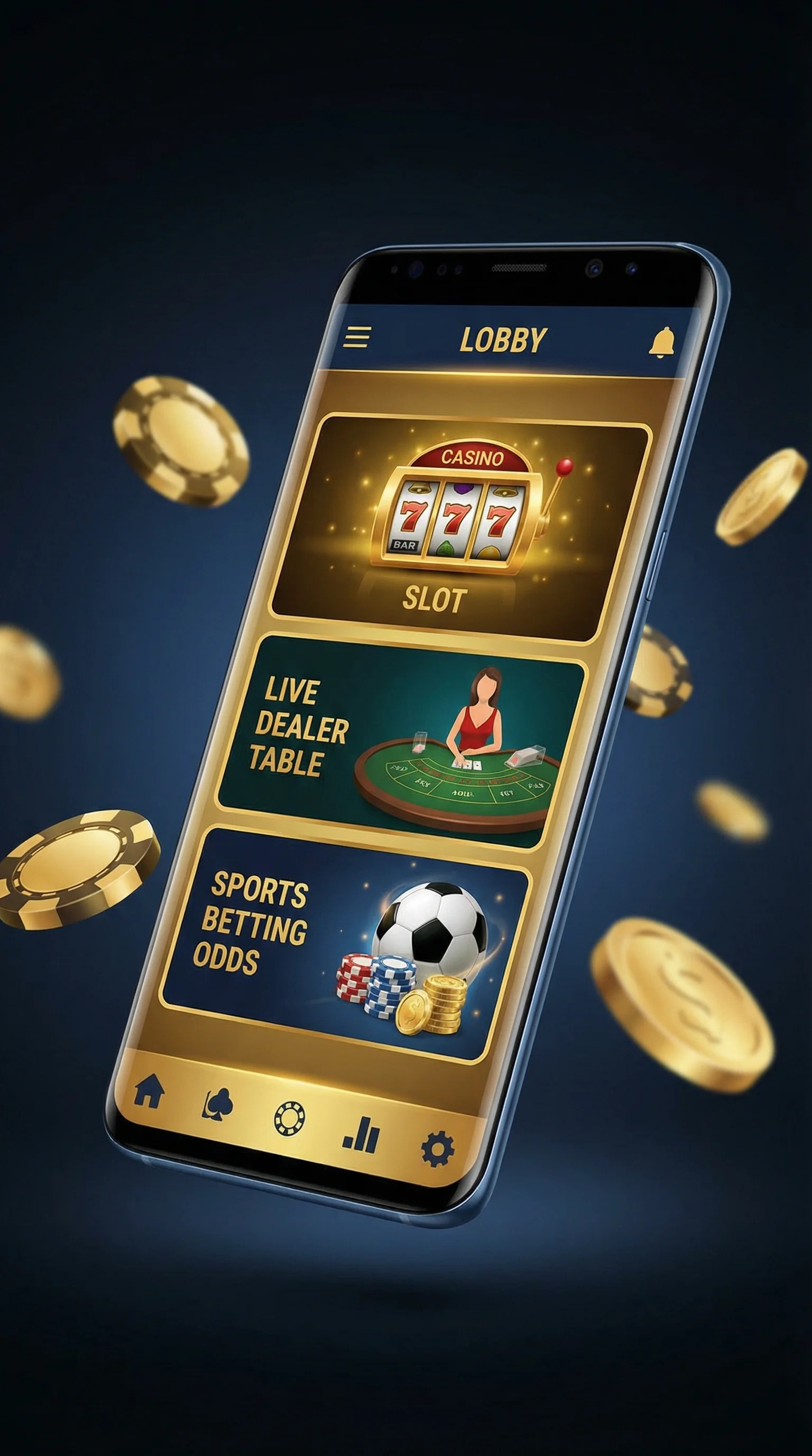 澳门太阳城手机APP界面展示